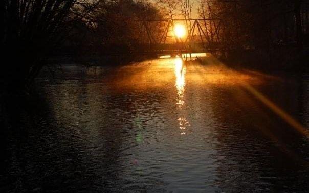 Tidig morgon vid Aspen när solen står rätt och man är där vid rätt tidpunkt 