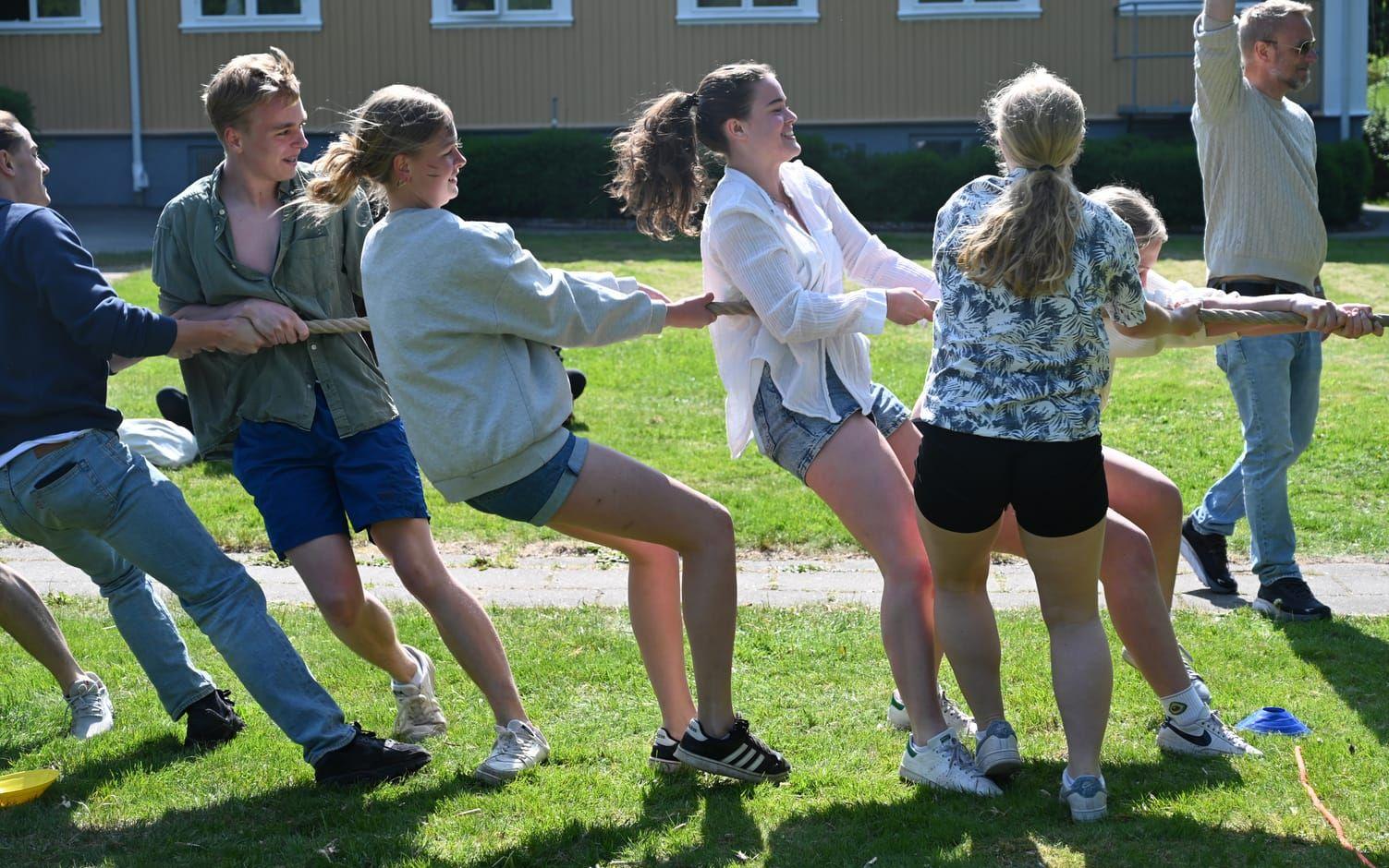 Lerums studenter tävlade om Studentpokalen på torsdagen. 